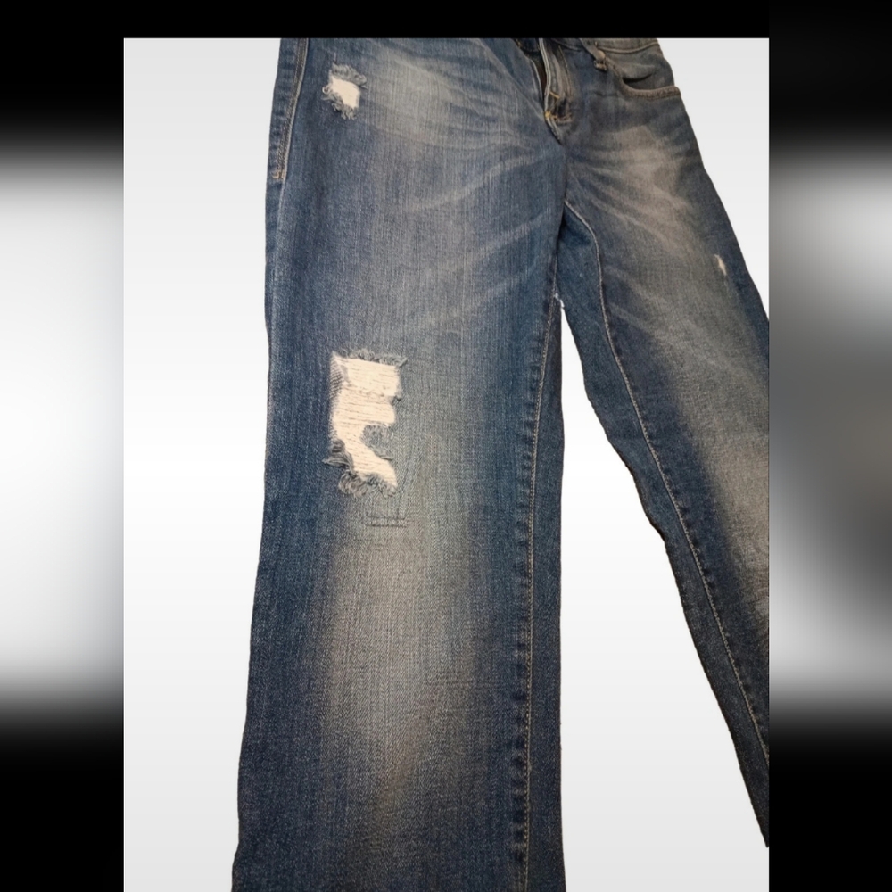Lightly distressed jeans